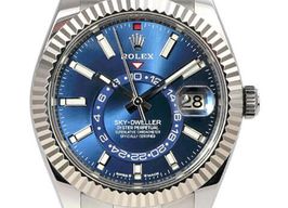 Rolex Sky-Dweller 336934 (2023) - Blue dial 42 mm Gold/Steel case