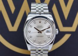 Rolex Datejust 36 116234 (2006) - Silver dial 36 mm Steel case