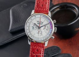 Breitling Top Time AB01766A1A1X1 (Unknown (random serial)) - Silver dial 41 mm Steel case