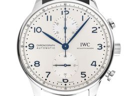 IWC Portuguese Chronograph IW371605 (2025) - Silver dial 41 mm Steel case