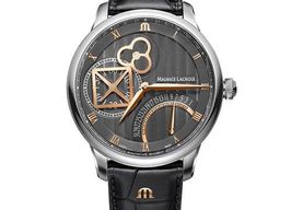 Maurice Lacroix Masterpiece MP6058-SS001-310-1 (2024) - Grey dial 43 mm Steel case