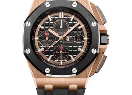 Audemars Piguet Royal Oak Offshore Chronograph 26401RO.OO.A002CA.02 (2025) - Black dial 44 mm Rose Gold case