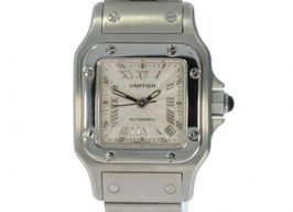Cartier Santos Galbée 2423 (2001) - White dial 24 mm Steel case