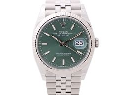 Rolex Datejust 36 126234 (2023) - Green dial 36 mm Steel case