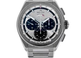 Zenith Defy El Primero 95.9001.9004/01.R582 (2021) - Silver dial 44 mm Titanium case