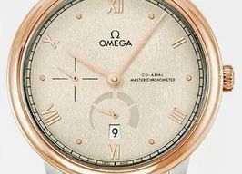 Omega De Ville 434.23.41.21.09.001 (2025) - Beige wijzerplaat 41mm Goud/Staal