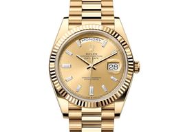Rolex Day-Date 40 228238-0005 (2024) - Champagne dial 40 mm Yellow Gold case