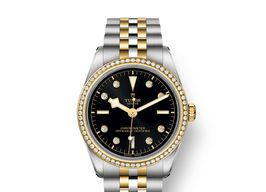 Tudor Black Bay S&G 79653 (2025) - Black dial 36 mm Gold/Steel case