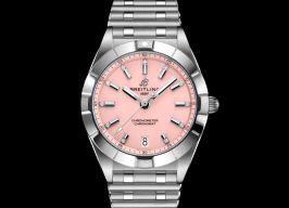 Breitling Chronomat A77310101K1A1 (2024) - Roze wijzerplaat 32mm Staal