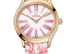 Omega De Ville Trésor 428.57.26.60.04.003 (2026) - Wit wijzerplaat 26mm Geelgoud