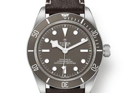 Tudor Black Bay Fifty-Eight 79010SG (2024) - Grijs wijzerplaat 39mm Zilver