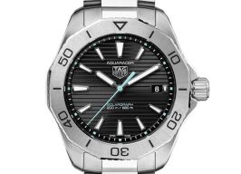 TAG Heuer Aquaracer WBP1114.BA0000 (2024) - Zwart wijzerplaat 40mm Staal