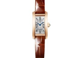 Cartier Tank Américaine WGTA0341 (2025) - Silver dial 15 mm Rose Gold case