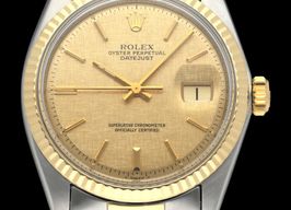 Rolex Datejust 1601 (1975) - Champagne wijzerplaat 36mm Staal