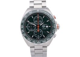 TAG Heuer Formula 1 CAZ201H.BA0876 (2024) - Green dial 44 mm Steel case