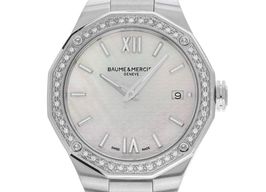Baume & Mercier Riviera M0A10662 (2025) - Parelmoer wijzerplaat 36mm Staal