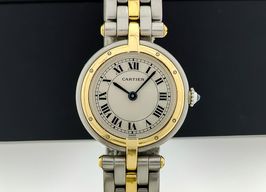 Cartier Panthère 1057920 (Onbekend (willekeurig serienummer)) - Zilver wijzerplaat 24mm Goud/Staal