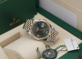 Rolex Datejust 36 126233 (2021) - Groen wijzerplaat 36mm Goud/Staal