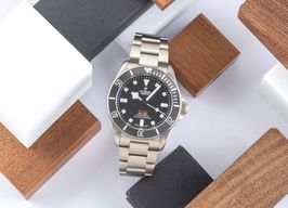 Tudor Pelagos 25407N (Onbekend (willekeurig serienummer)) - Zwart wijzerplaat 39mm Titanium