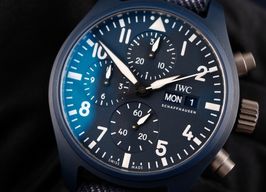 IWC Pilot Chronograph Top Gun IW389404 (2023) - Blue dial 42 mm Ceramic case