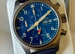 IWC Pilot Chronograph IW388109 (2024) - Blauw wijzerplaat 41mm Brons