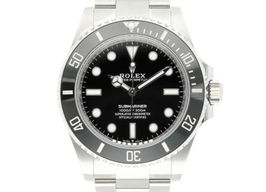 Rolex Submariner No Date 124060 (2025) - Zwart wijzerplaat 41mm Staal
