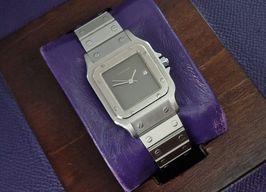 Cartier Santos 2960 (Unknown (random serial)) - White dial 29 mm Steel case