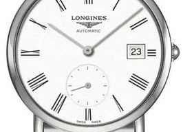 Longines Elegant L4.312.4.11.6 (2026) - Wit wijzerplaat 35mm Staal