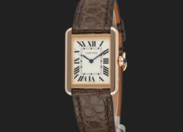 Cartier Tank Solo W5200024 (2021) - Silver dial 31 mm Rose Gold case