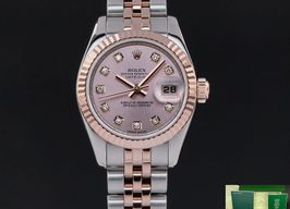 Rolex Lady-Datejust 179171 (2010) - Pink dial 26 mm Gold/Steel case