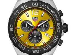 TAG Heuer Formula 1 Quartz CAZ101AM.BA0842 (2024) - Geel wijzerplaat 43mm Staal