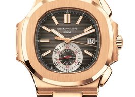 Patek Philippe Nautilus 5980R-001 (2022) - Brown dial 41 mm Rose Gold case