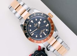 Tudor Black Bay GMT 79833MN (2022) - Zwart wijzerplaat 41mm Staal