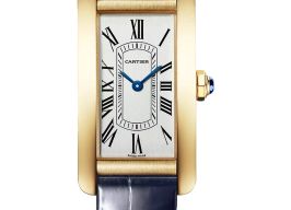 Cartier Tank WGTA0299 (2025) - Silver dial 19 mm Yellow Gold case