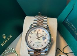 Rolex Datejust 36 126231 (2025) - Pearl dial 36 mm Gold/Steel case