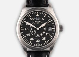 Glashütte Original Navigator 1-10-33-08-07-04 (1997) - Black dial 36 mm Steel case