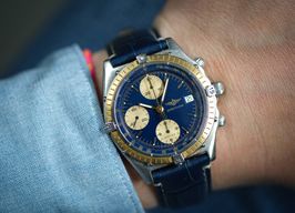 Breitling Chronomat 81950 (1990) - Blauw wijzerplaat 39mm Staal