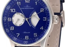 Zenno-Watch Basel Vintage P592-G4 (2022) - Blue dial 44 mm Steel case