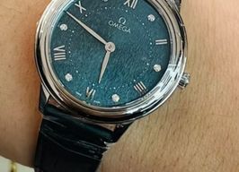 Omega De Ville 434.13.28.60.60.001 (2024) - Turquoise wijzerplaat 27mm Staal