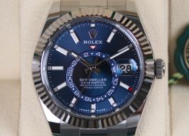 Rolex Sky-Dweller 336934 (2024) - Blauw wijzerplaat 42mm Goud/Staal