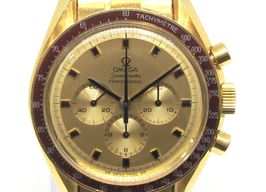Omega Speedmaster Professional Moonwatch 145.022 (1973) - Gold dial 42 mm Yellow Gold case