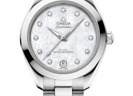 Omega Seamaster Aqua Terra 220.10.30.20.55.001 (2026) - Wit wijzerplaat 30mm Staal