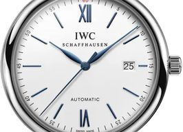 IWC Portofino Automatic IW356527 (2025) - Zilver wijzerplaat 40mm Staal