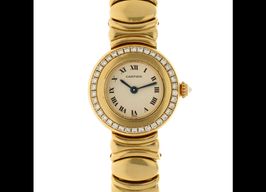 Cartier Unknown Unknown (1995) - Yellow dial 24 mm Yellow Gold case