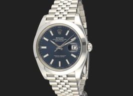 Rolex Datejust 41 126300 (2021) - Blauw wijzerplaat 41mm Staal