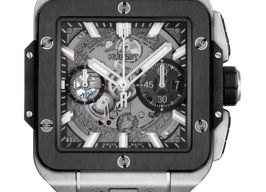 Hublot Square Bang 821.NM.0170.RX (2026) - Transparent dial 42 mm Titanium case