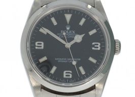 Rolex Explorer 14270 (1990) - Zwart wijzerplaat 36mm Staal