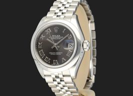 Rolex Lady-Datejust 279160 (2018) - Grey dial 28 mm Steel case