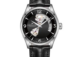 Hamilton Jazzmaster Open Heart H32705731 (2024) - Black dial 42 mm Steel case