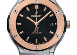 Hublot Classic Fusion 565.NO.1480.RX (2026) - Zwart wijzerplaat 38mm Titanium